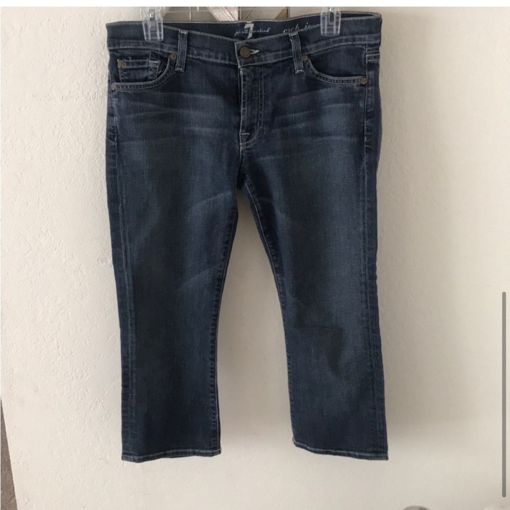 7 for all mankind vintage 2000s crop josefina jeans